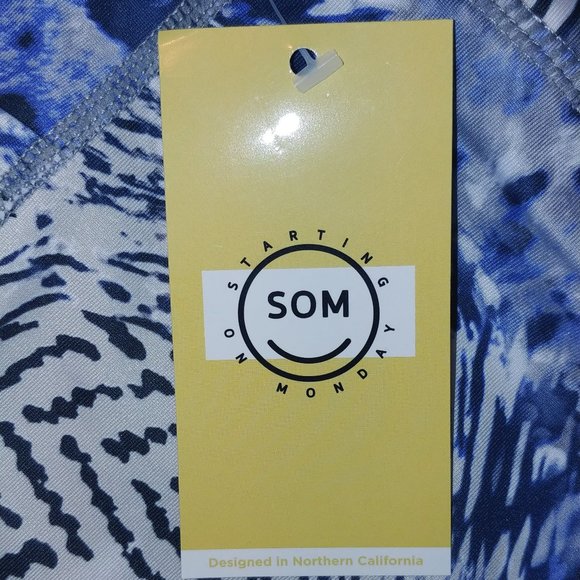 S.O.M. (IAB | MFG.) Blue Leopard 5" Pocket Shorts - Picture 8 of 10